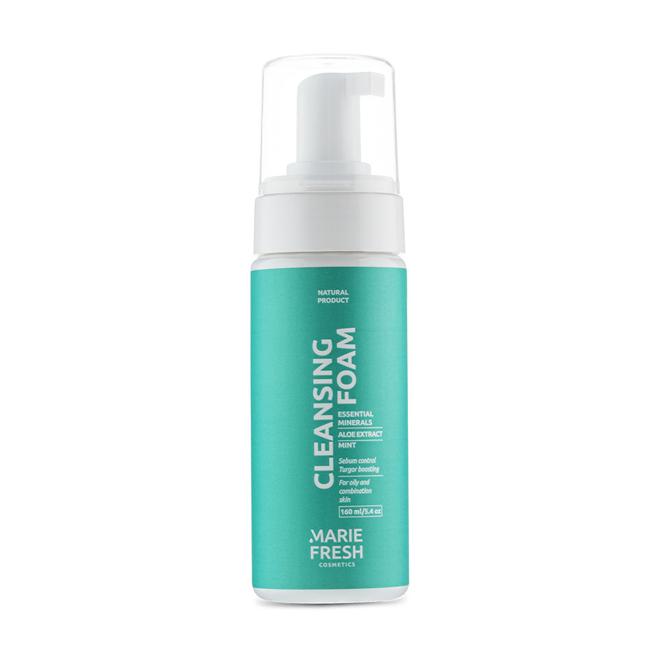 Пінка для вмивання Marie Fresh Cosmetics Cleansing Foam для жирної та комбінованої шкіри, 160 мл